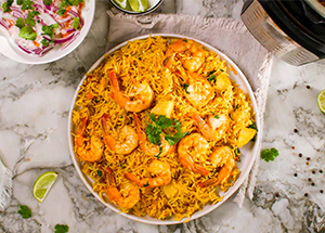 Picasso Glasgow Rich Prawn Biryani